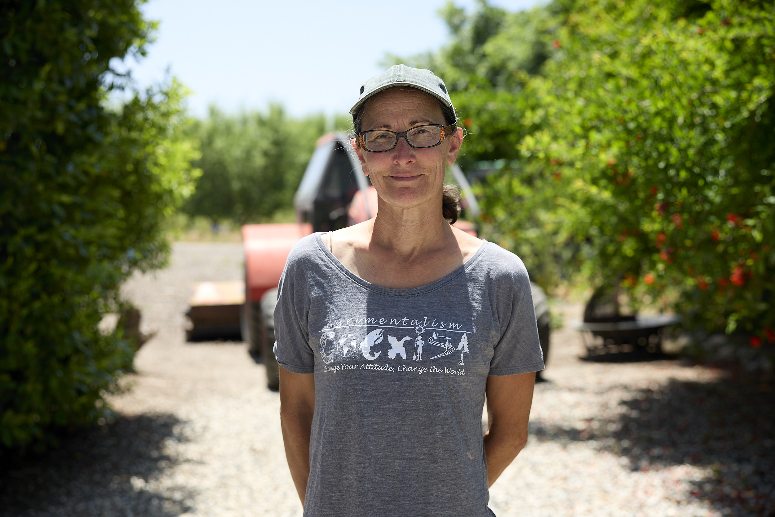 Christine Gemperle is a regenerative almond farmer in California and RAW participant. 